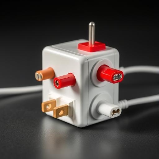 Universal adapter with sliding regional plugs
