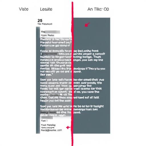 Example of a messy note transformed into a clean email draft