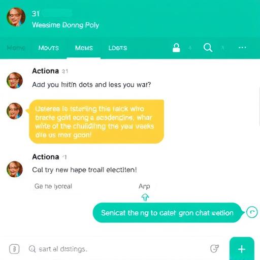 Chat interface generating structured content and action items