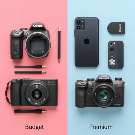 Side-by-side budget and premium gadgets