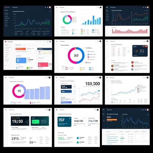 Montage of dashboards from AI tools used for writing, coding, design, meetings, and automation